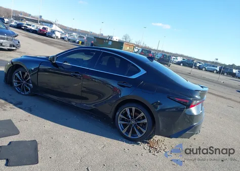 2021 Lexus Is 350 F Sport z USA, uszkodzony, nr VIN JTHGZ1E26M5022824